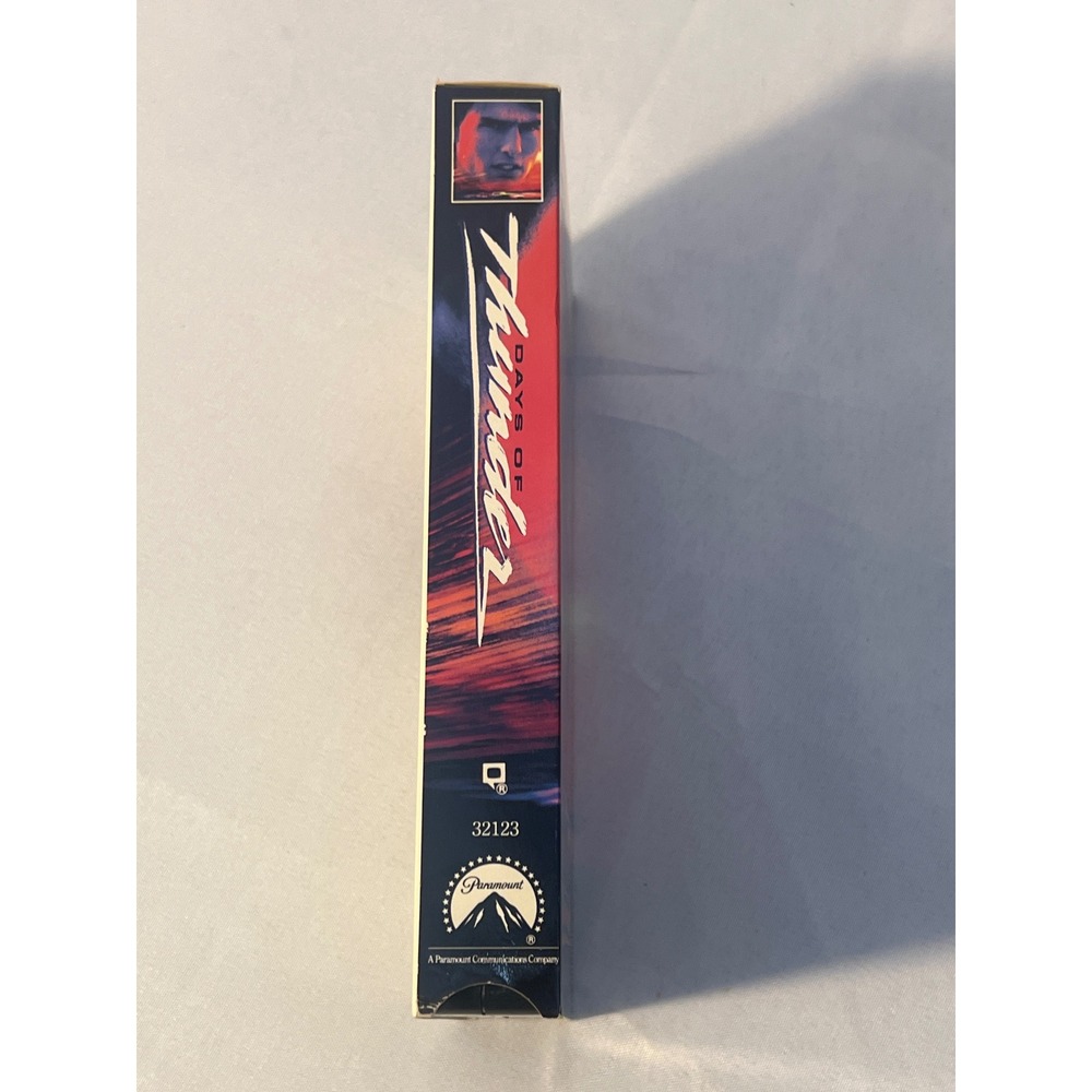 Days of Thunder Tom Cruise VHS Movie PG-13 Paramount 1990 Color 107 Min Stereo - Picture 3 of 6